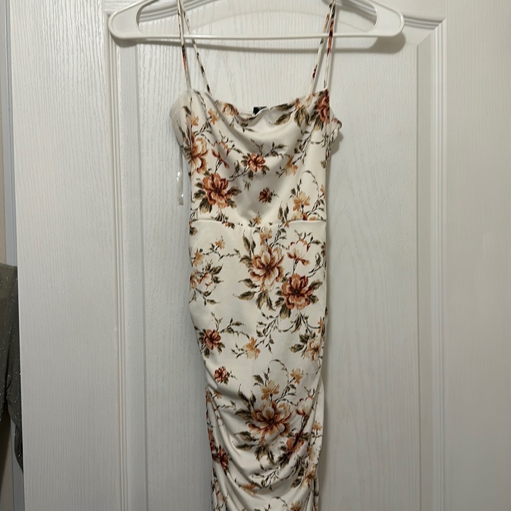 Windsor Floral Dress with  Spaghetti Straps